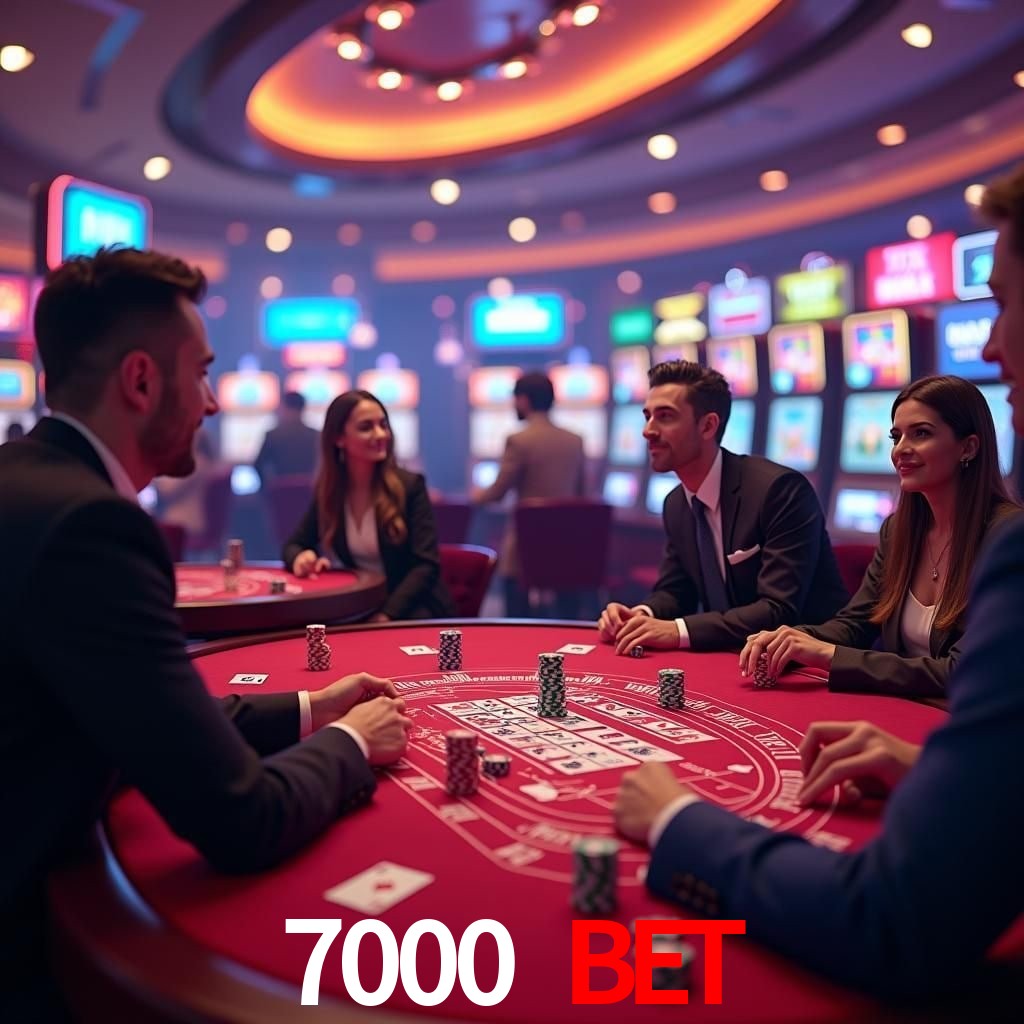 Interface do App 7000 bet